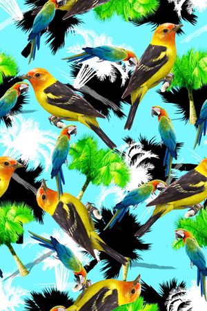 创意图案印花华亿平台图片