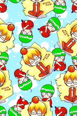 创意服装面料印花华亿平台图片