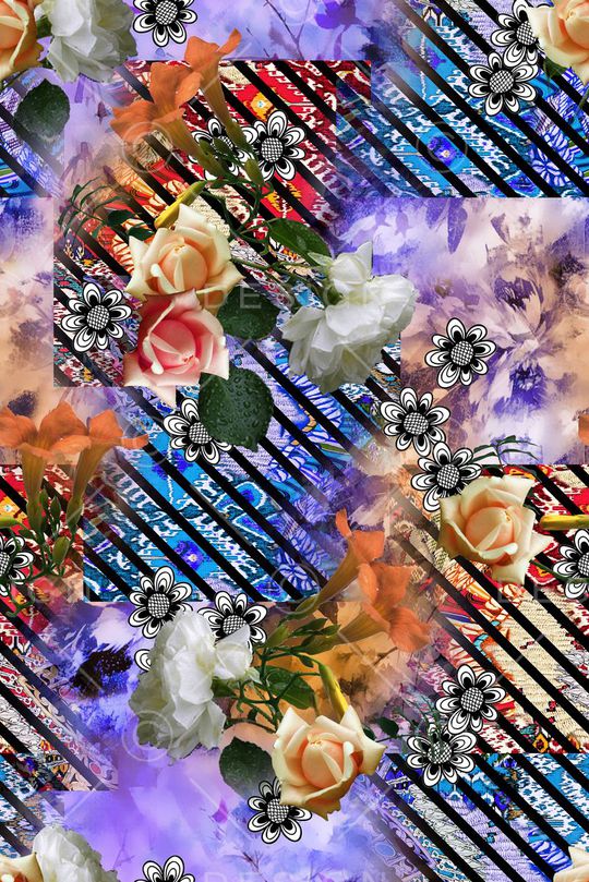 时尚女装印花华亿平台图片