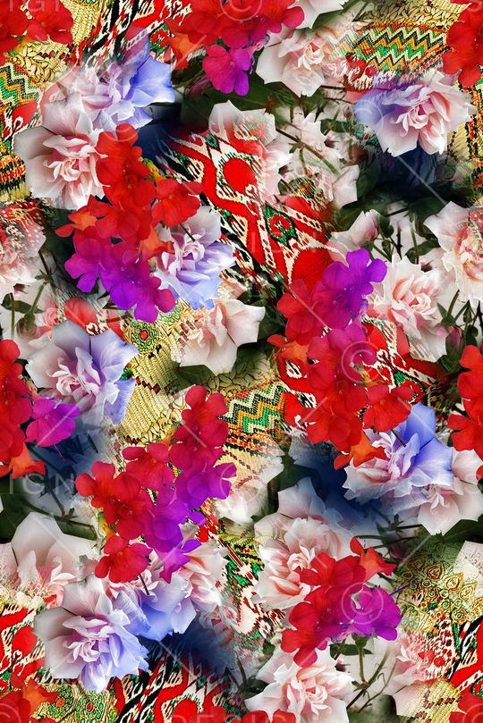 时尚女装印花华亿平台图片