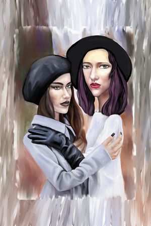 女装印花华亿平台图片