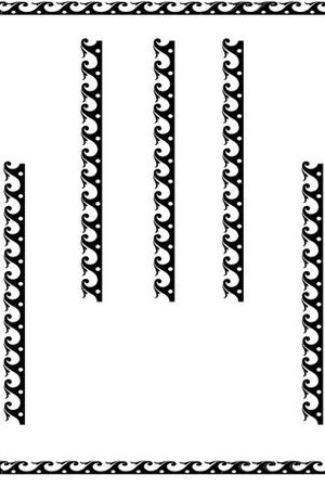 黑白印花华亿平台图片