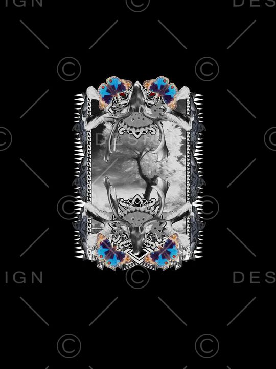 复古印花华亿平台图片