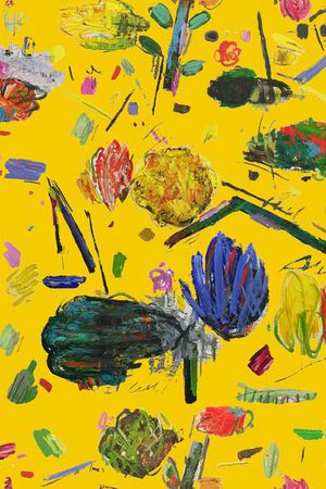 大牌手绘印花华亿平台图片