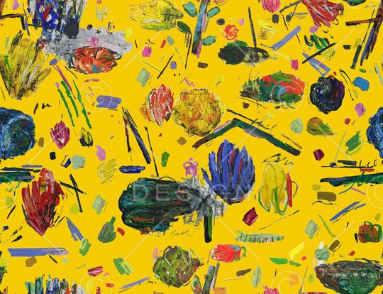 大牌手绘印花华亿平台图片