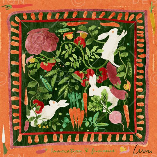 大牌丝巾印花华亿平台图片