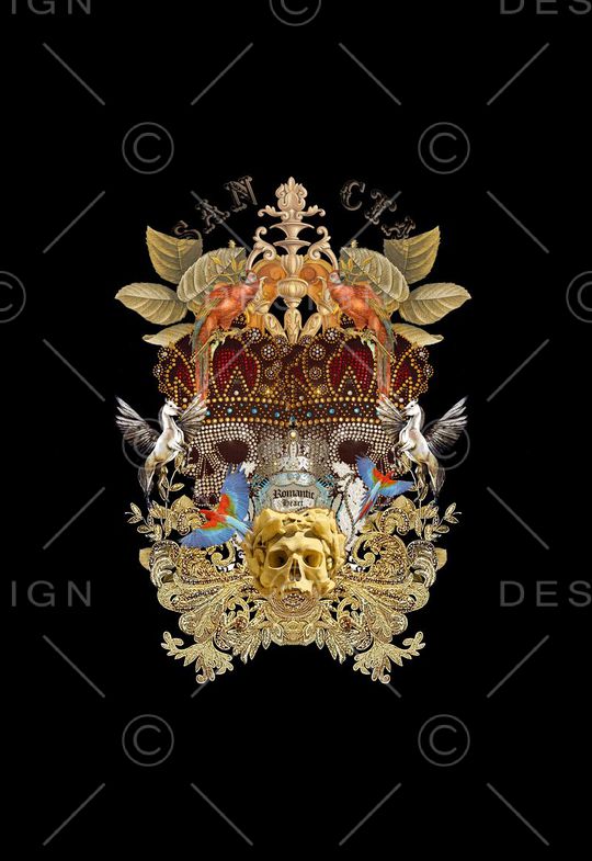 前卫潮流印花华亿平台图片