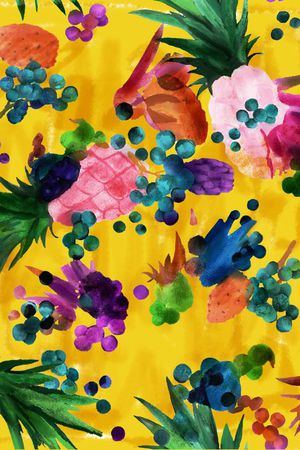 菠萝印花华亿平台图片