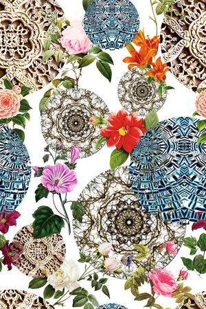 花朵印花华亿平台图片