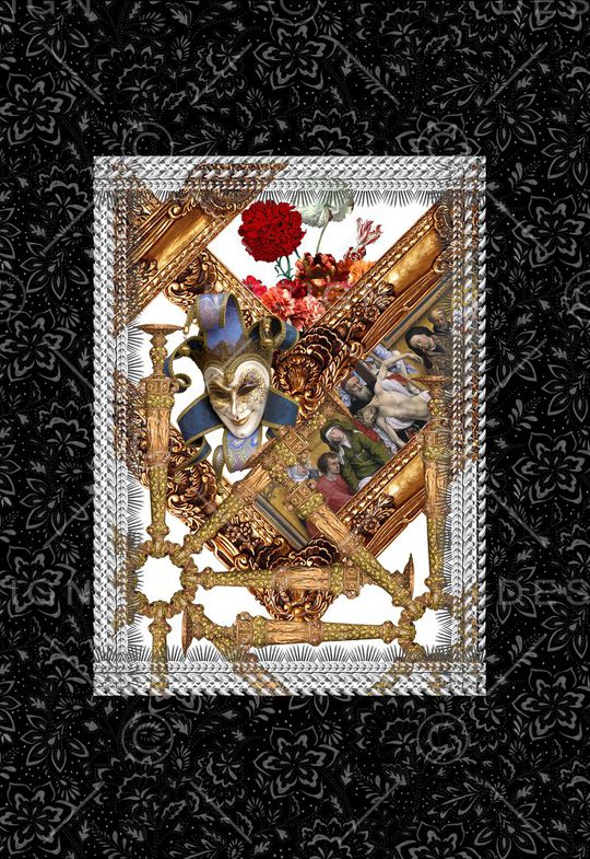 潮流时尚印花华亿平台图片