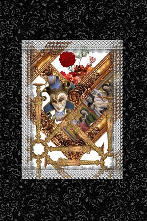 潮流时尚印花华亿平台图片