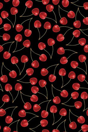 樱桃印花华亿平台图片