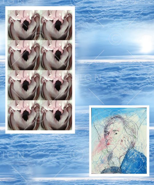 抽象印花华亿平台图片