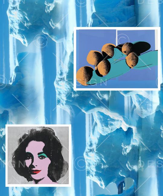 冰川印花华亿平台图片