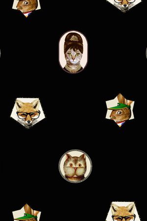 波普风印花华亿平台图片