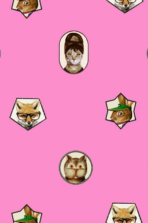 波普风印花华亿平台图片