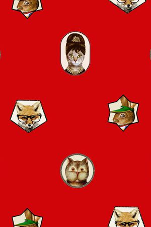 波普风印花华亿平台图片