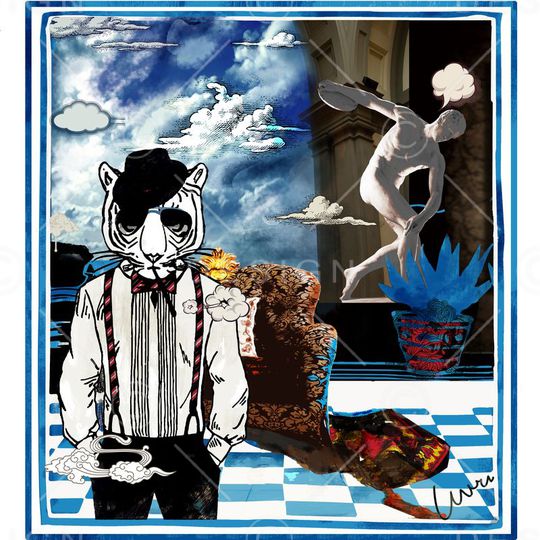 丝巾印花华亿平台图片