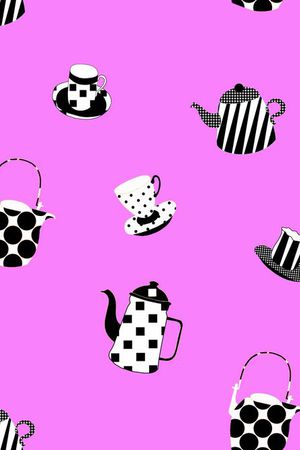 手绘系列印花华亿平台图片