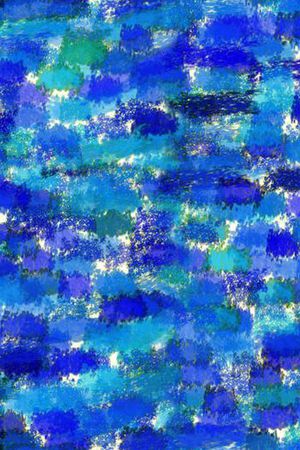 复古手绘水彩画印花华亿平台图片