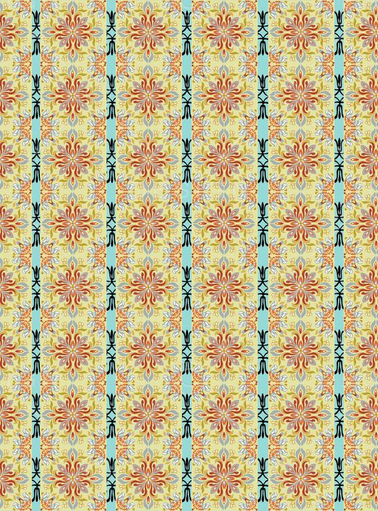 创意服装面料印花华亿平台图片