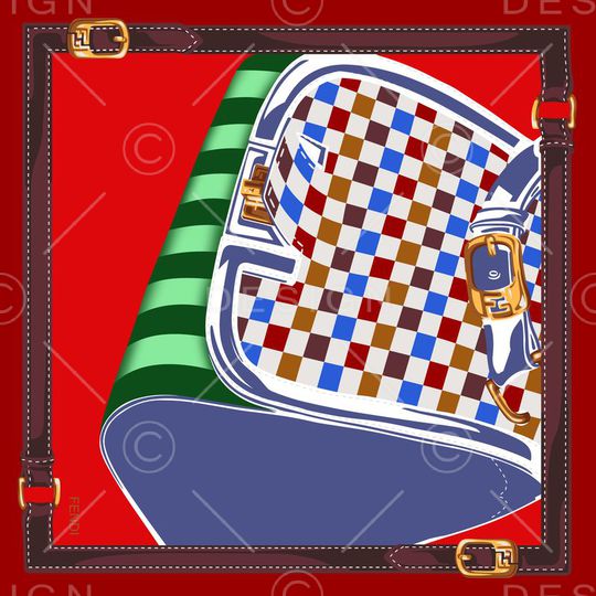 方巾印花华亿平台图片