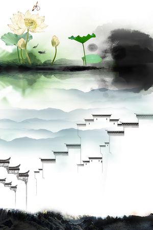 荷花印花华亿平台图片