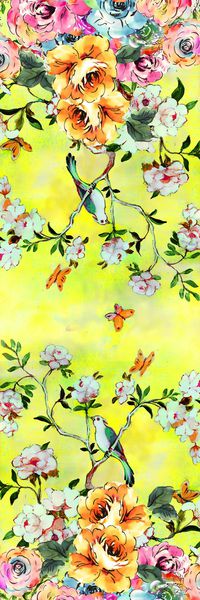 写意印花华亿平台图片