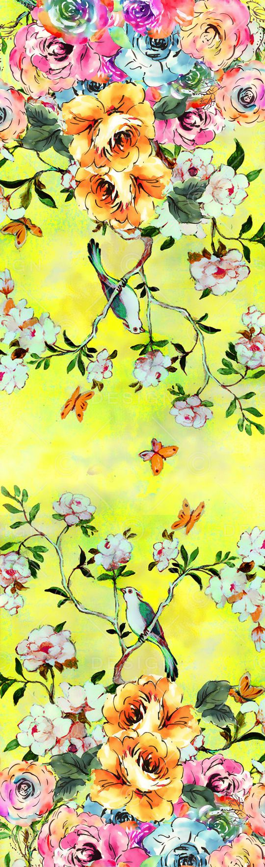 写意印花华亿平台图片