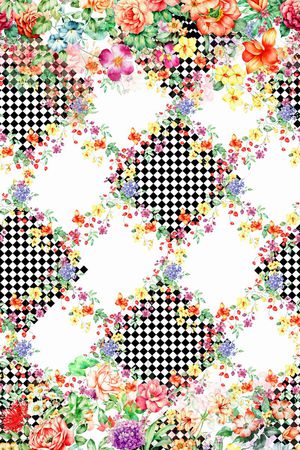 几何印花华亿平台图片