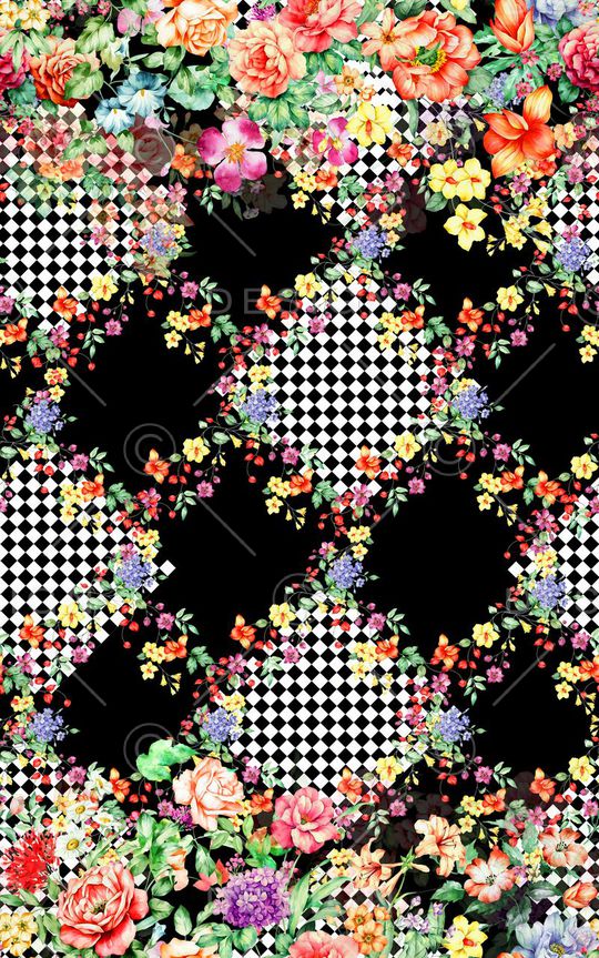 几何印花华亿平台图片