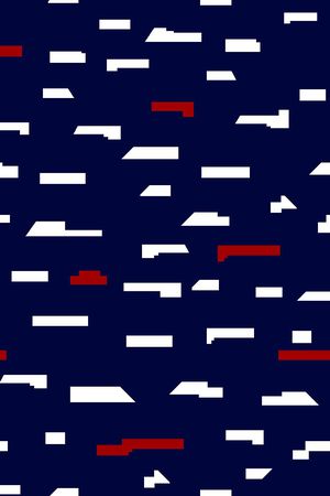 简单几何印花华亿平台图片