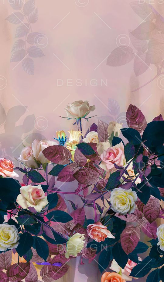 手绘印花华亿平台图片