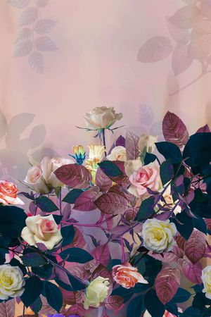 手绘印花华亿平台图片