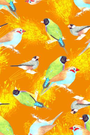 创意沙发图案印花华亿平台图片