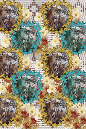 时尚印花华亿平台图片