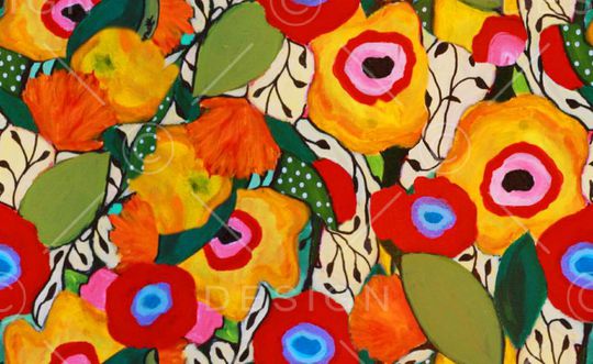 抽象印花华亿平台图片