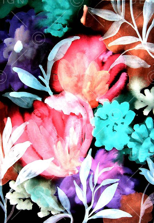 floral印花华亿平台图片