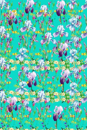 手绘印花华亿平台图片