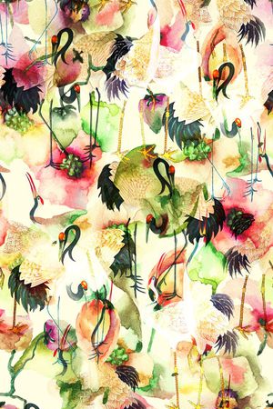 清新印花华亿平台图片