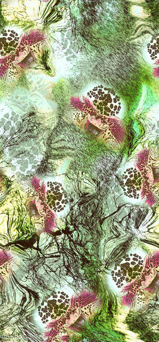 抽象印花华亿平台图片