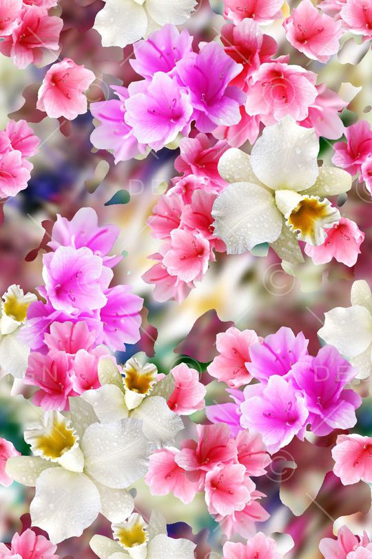 花朵印花华亿平台图片