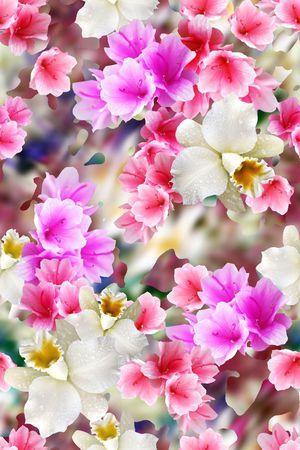 花朵印花华亿平台图片