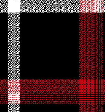 483631-男装秋冬外套时尚简约几何双色线条色