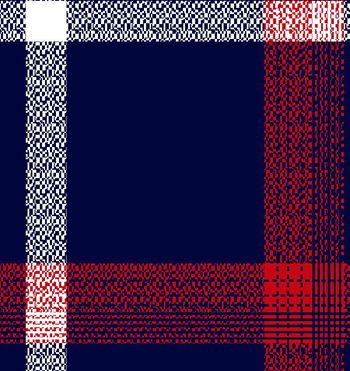 483632-男装秋冬外套时尚简约几何双色线条色