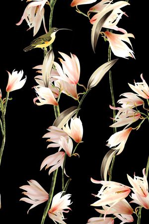 鸟印花华亿平台图片