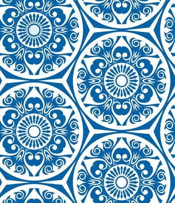 483701-青花瓷时尚大牌东方印花