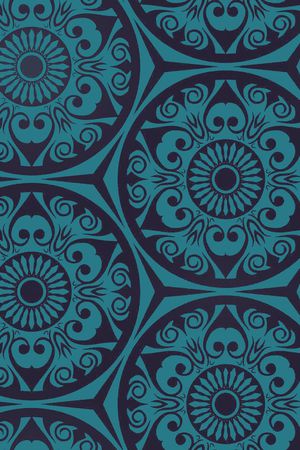 青花瓷印花华亿平台图片