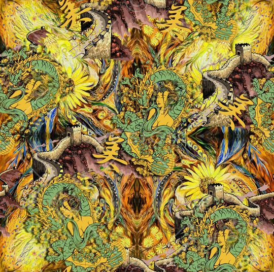 龙印花华亿平台图片