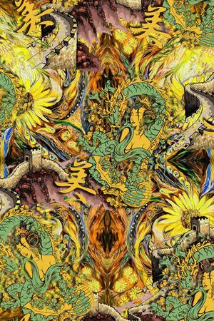 龙印花华亿平台图片